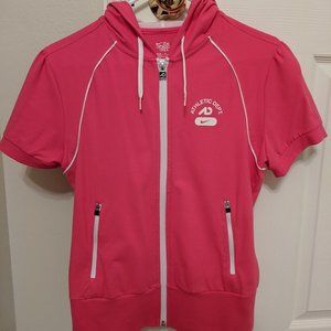 Hot Pink Short Sleeved Athletic Jacket (New)